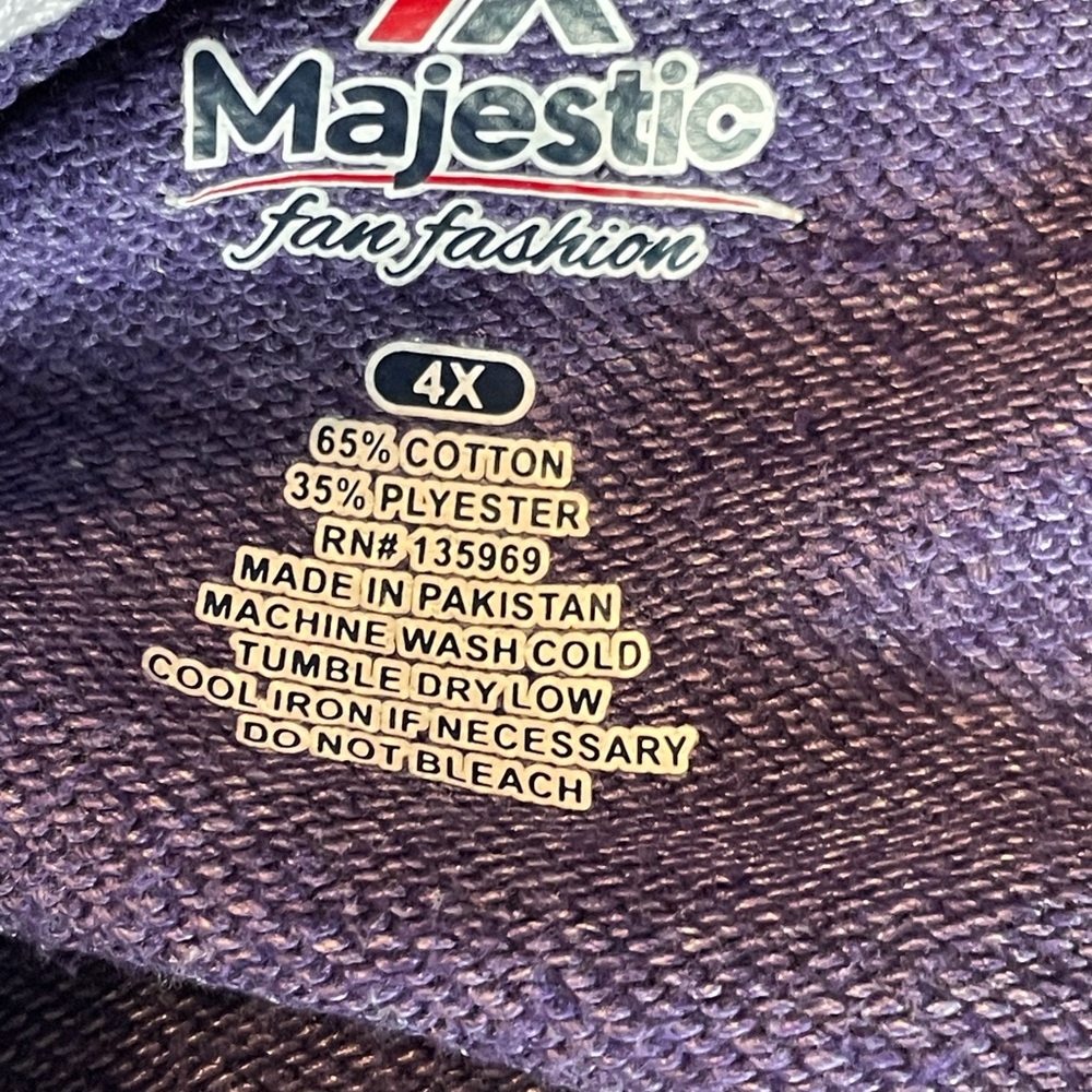 Orlando City Soccer Club NWT Majestic Fan Fashion Plus Size Hoodie. Size 4XL - Picture 6 of 9